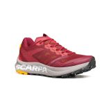 deep red/saffron