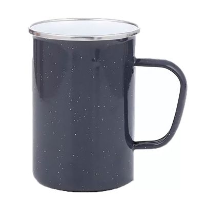 Emaille Tasse 550ml lang 